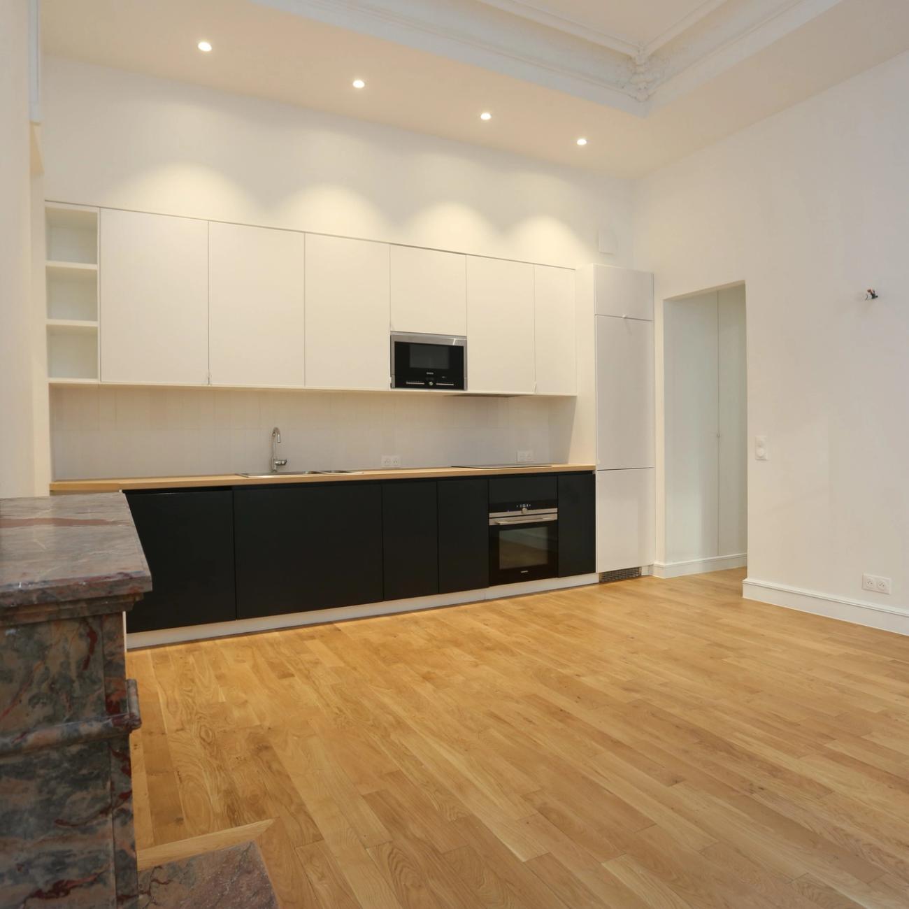 livraison d'un appartement T2 rénové Caso Patrimoine