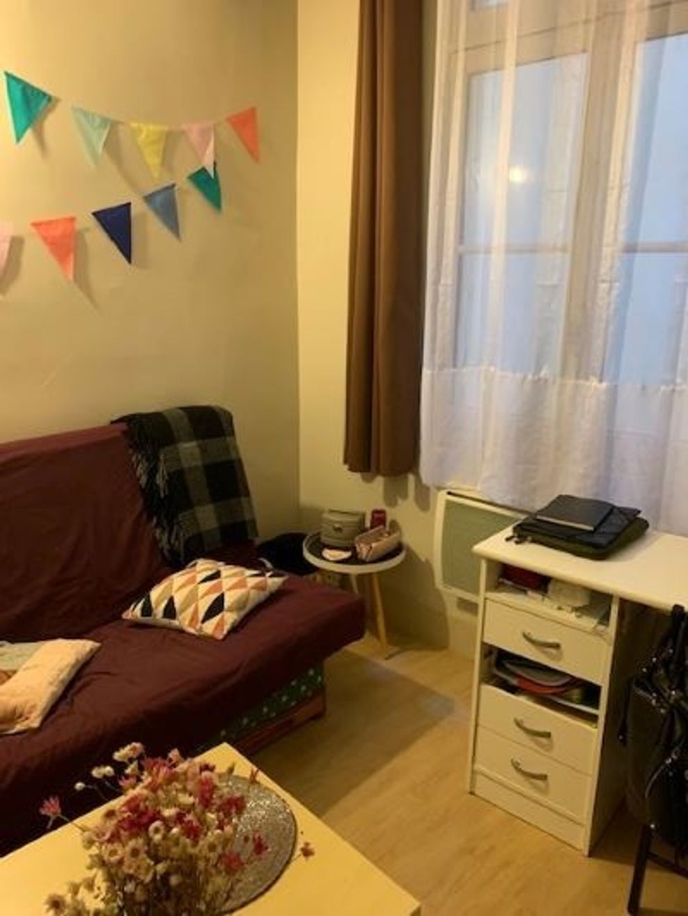 Location T1 de 15 m² non meublé situé à Esquirol