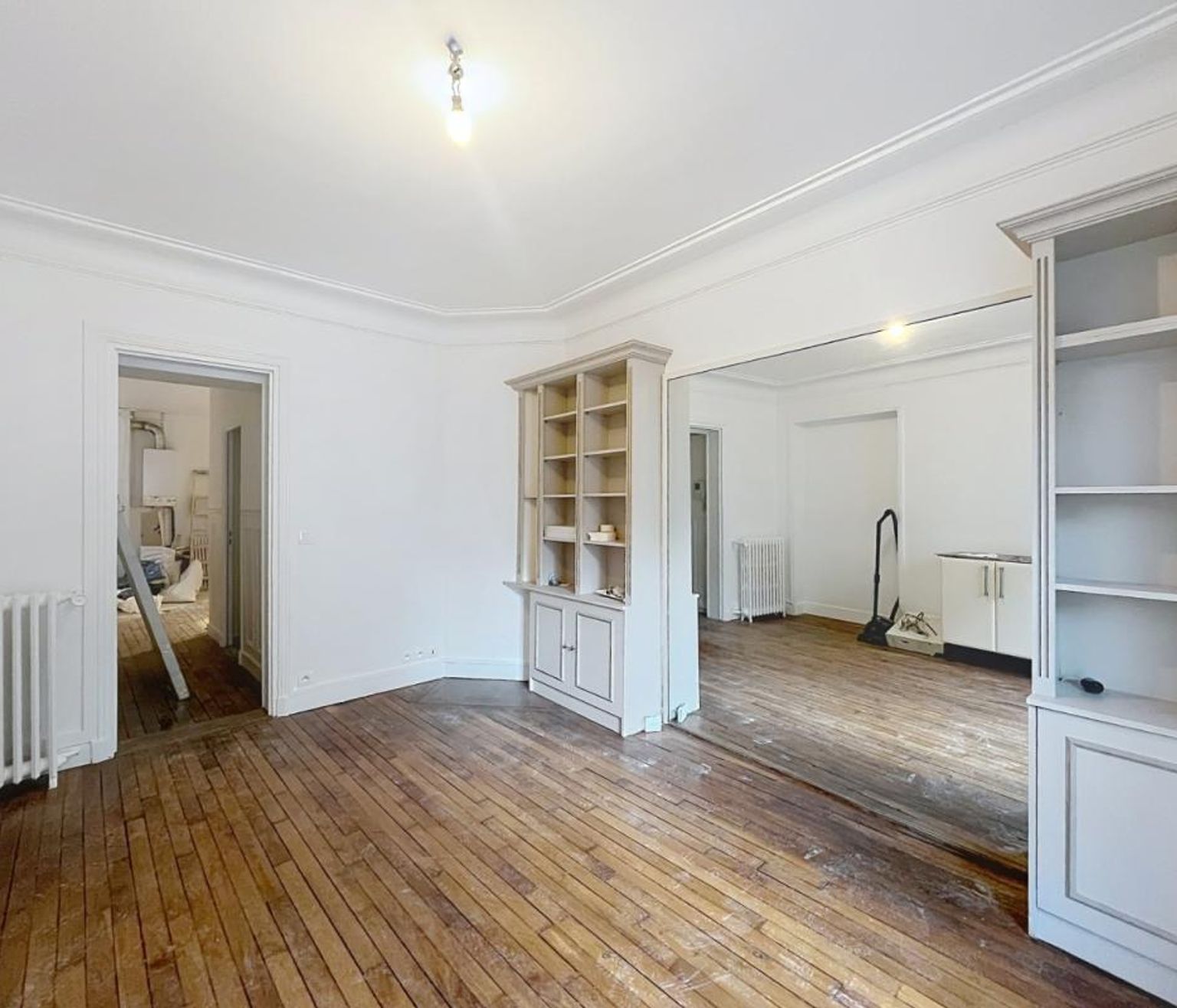 T3, non meublé, en fin de rénovation - Rue de l'Amiral Roussin - Paris (15)