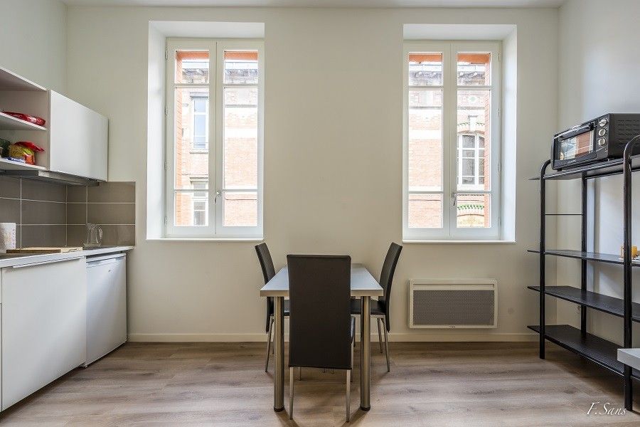Location charmant T1 bis de 24.56 m² Jean Jaurès