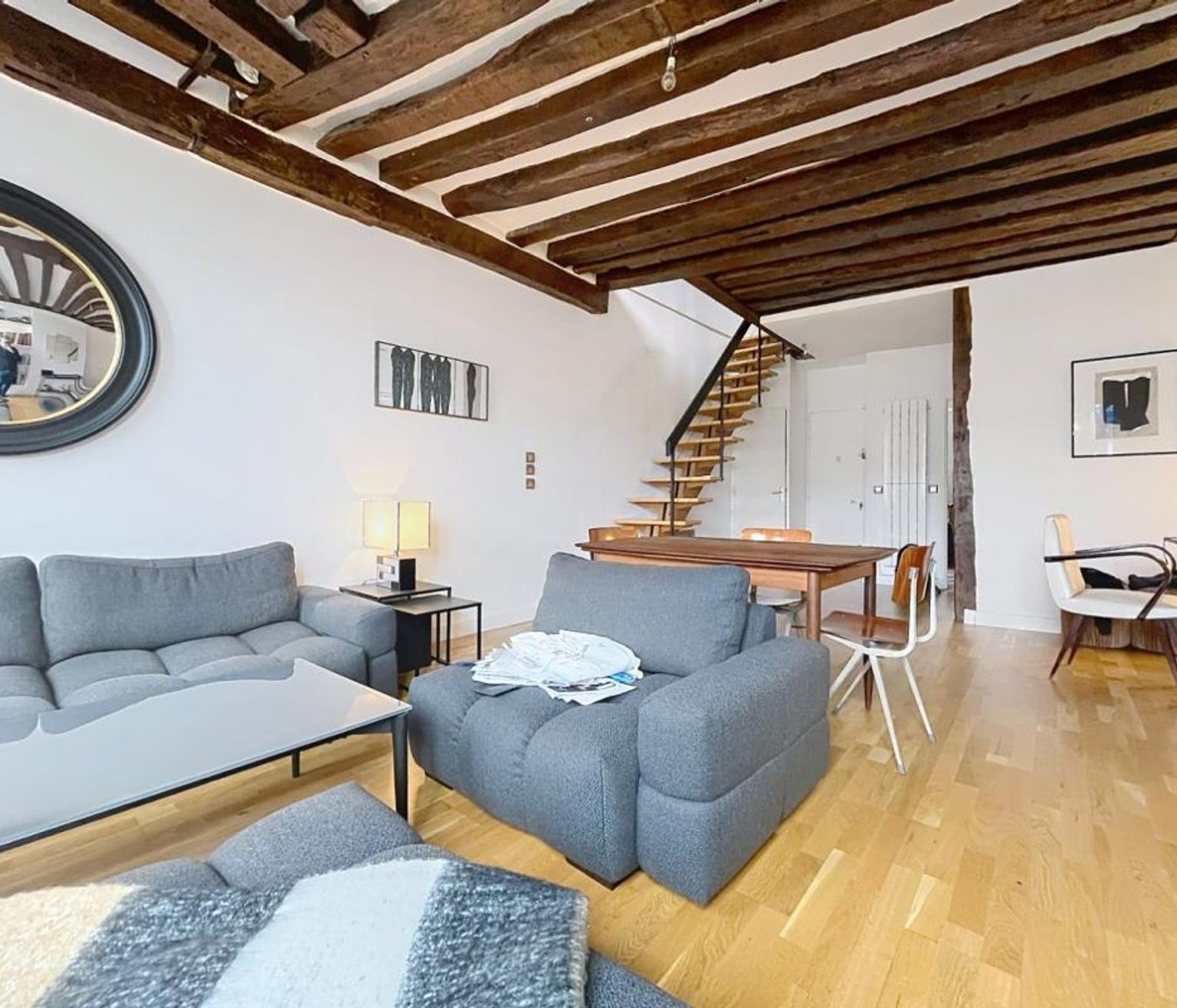 T2, non meublé 65m² (80m² au sol) - Rue Saint Antoine - Paris(4)