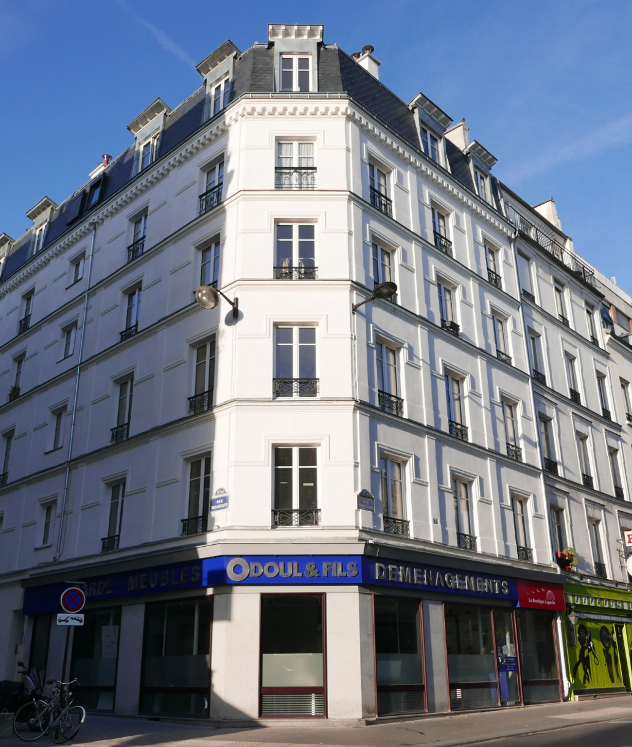 facade rénovée 71 rue Daguerre Paris 14