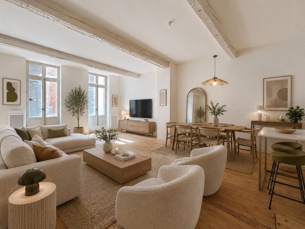 Location T2 de 87 m² quartier Capitole