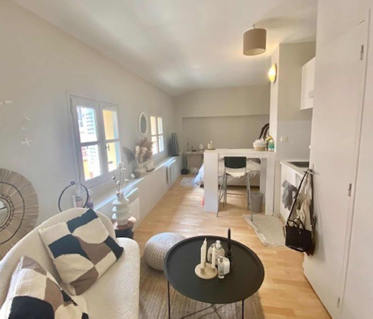 Location T1 non meublé 21.95 m² Victor Hugo