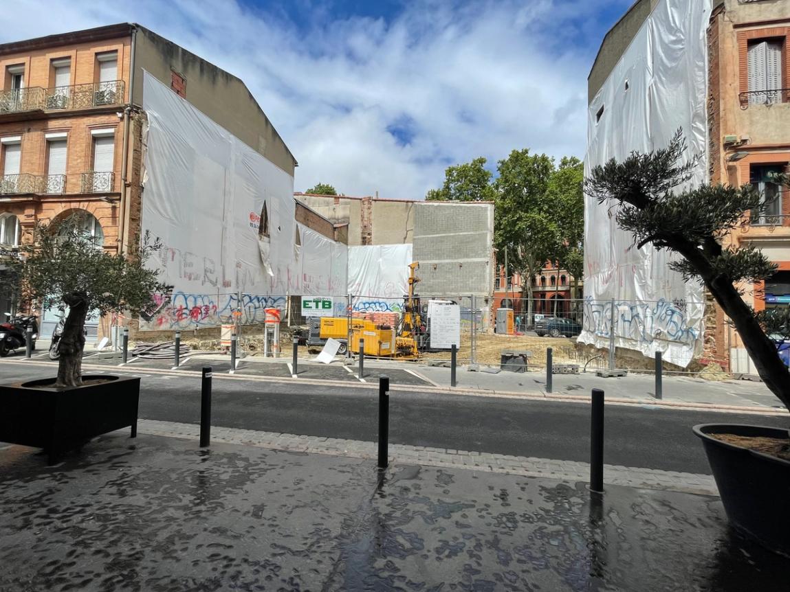 démolition 4 rue Labeda