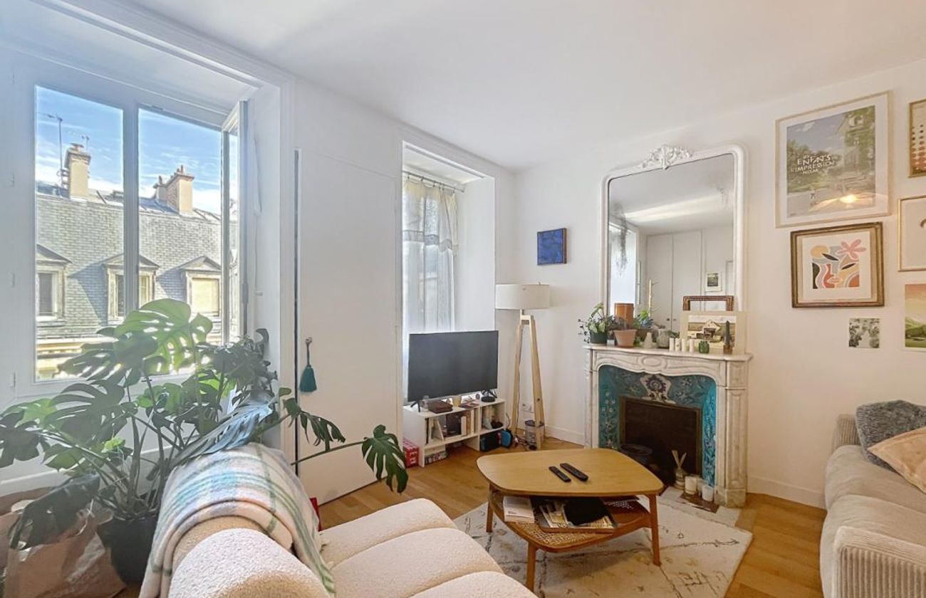 T2 non meublé, 48.74m², rue de Clichy - Paris (9)
