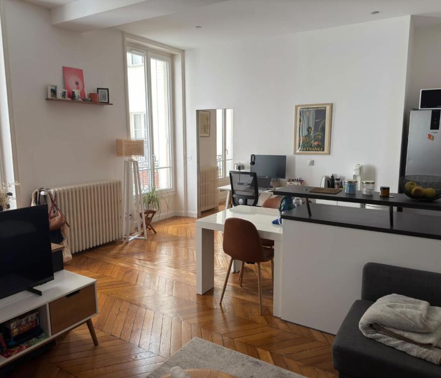 T2 de 49.11m², non meublé, rue de Rome - Paris (8)