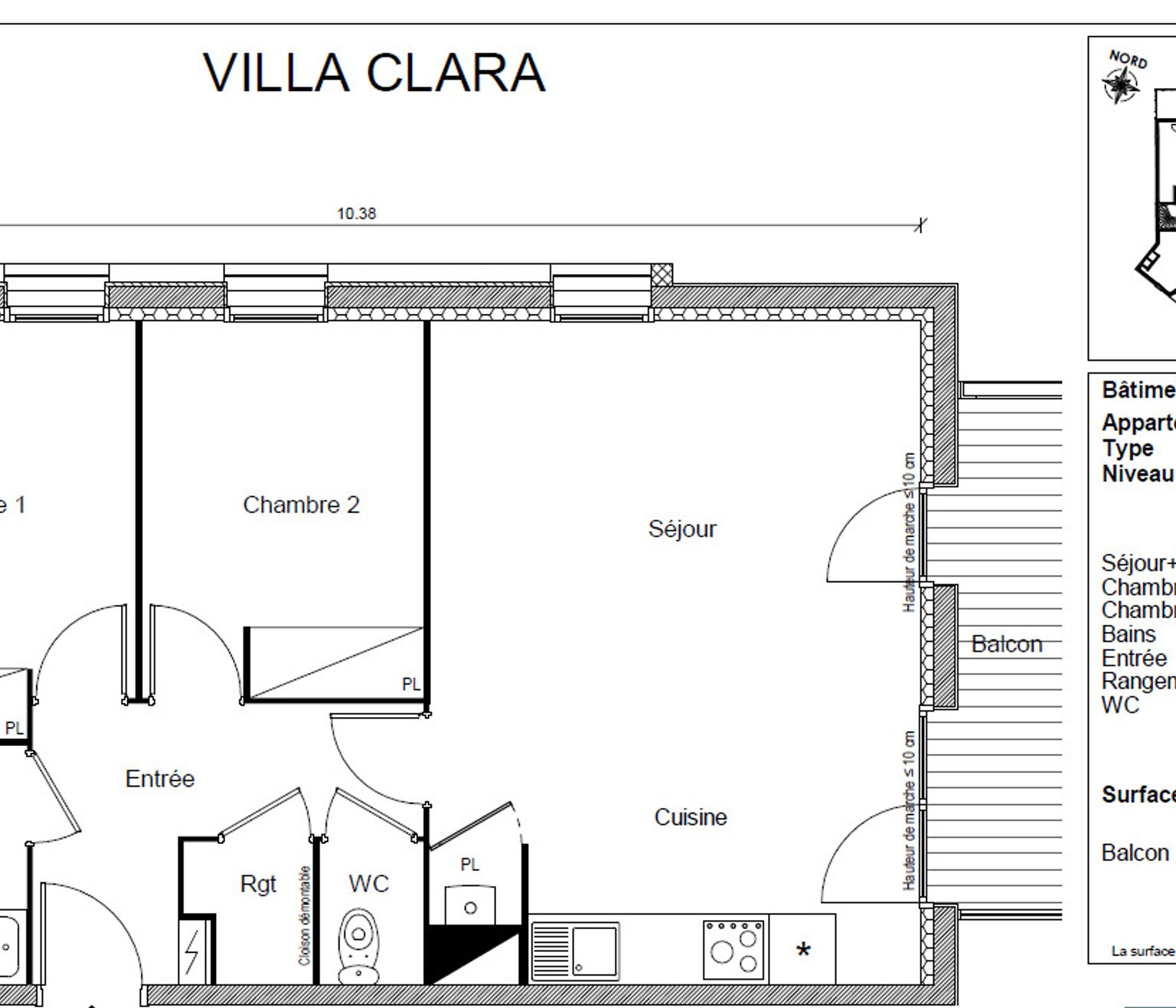 A louer : 1 impasse de Barcelone 31000 Toulouse