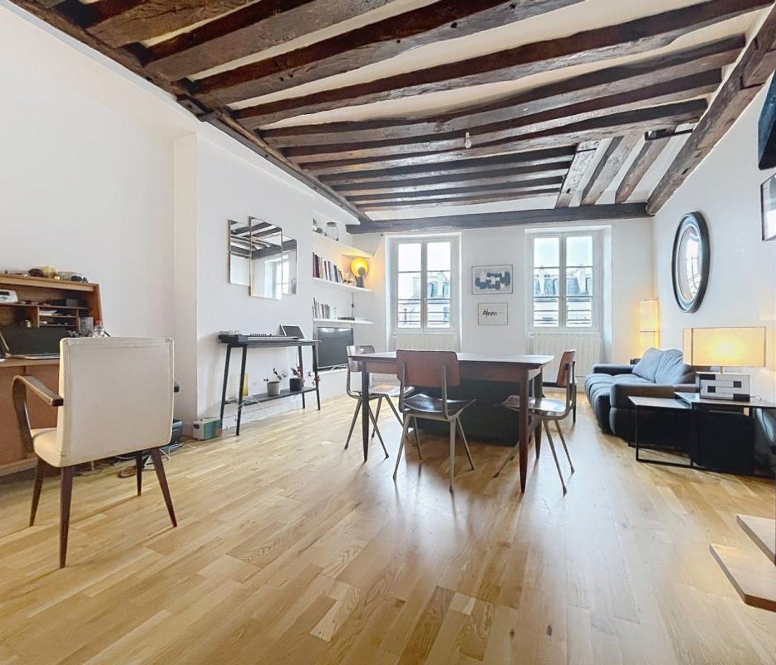 T2, non meublé 65m² (80m² au sol) - Rue Saint Antoine - Paris(4)