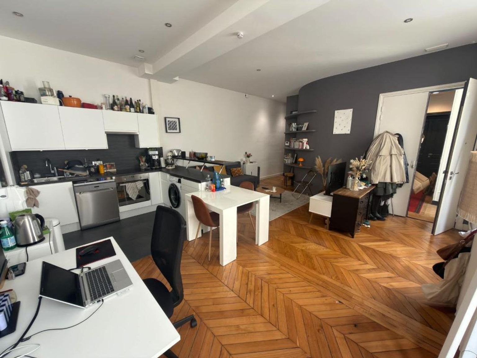 T2 de 49.11m², non meublé, rue de Rome - Paris (8)