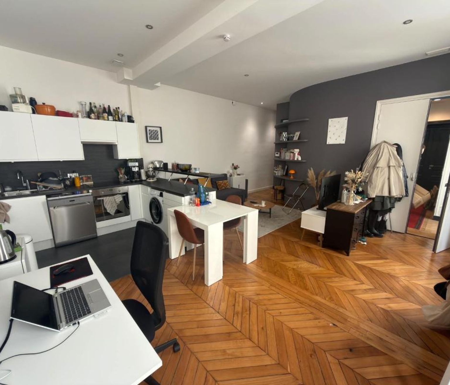 T2 de 49.11m², non meublé, rue de Rome - Paris (8)