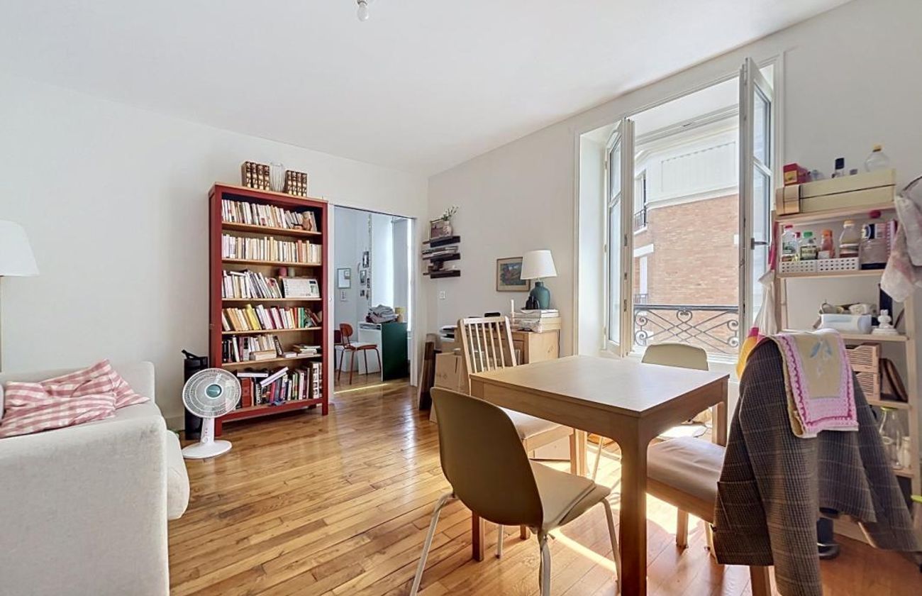 T2 non meublé de 32.87m², rue Daguerre - Paris (14)