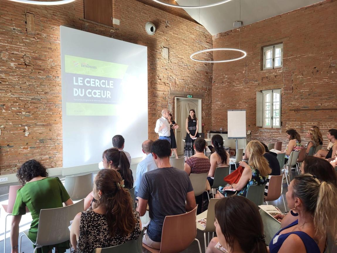 Le Cercle du Cœur à l'Orangerie des Demoiselles