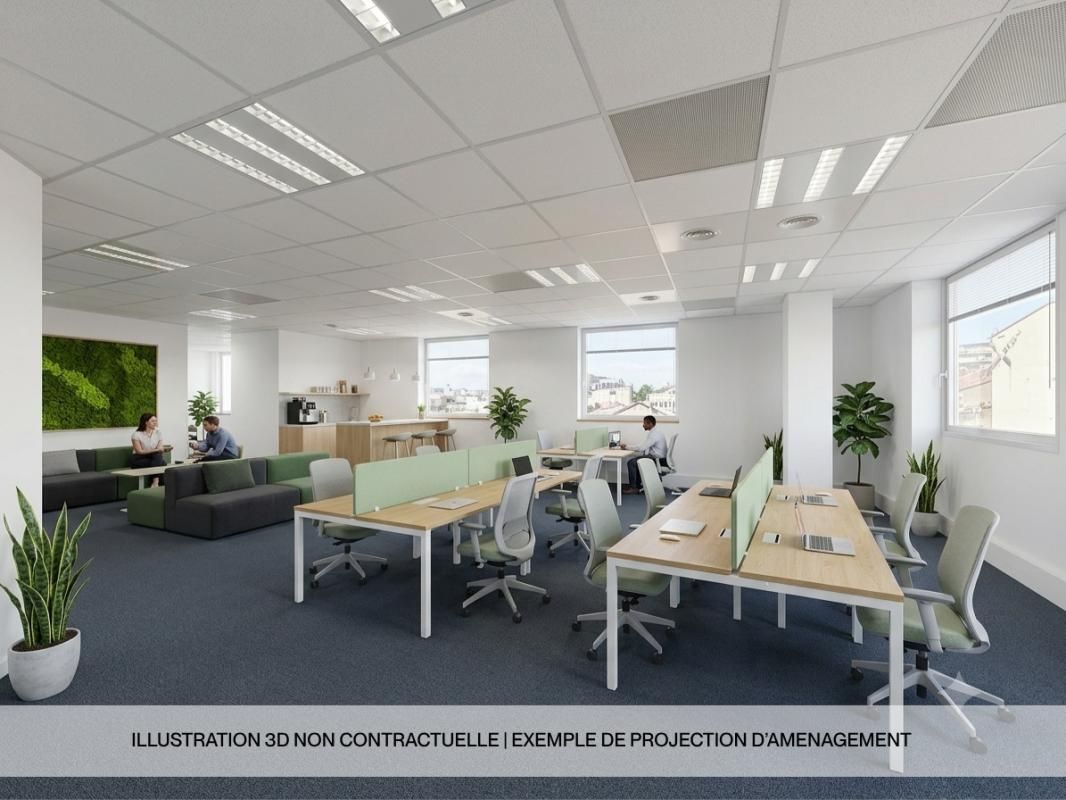 Bureaux à louer - 1033 m² - Toulouse Compans Caffarelli