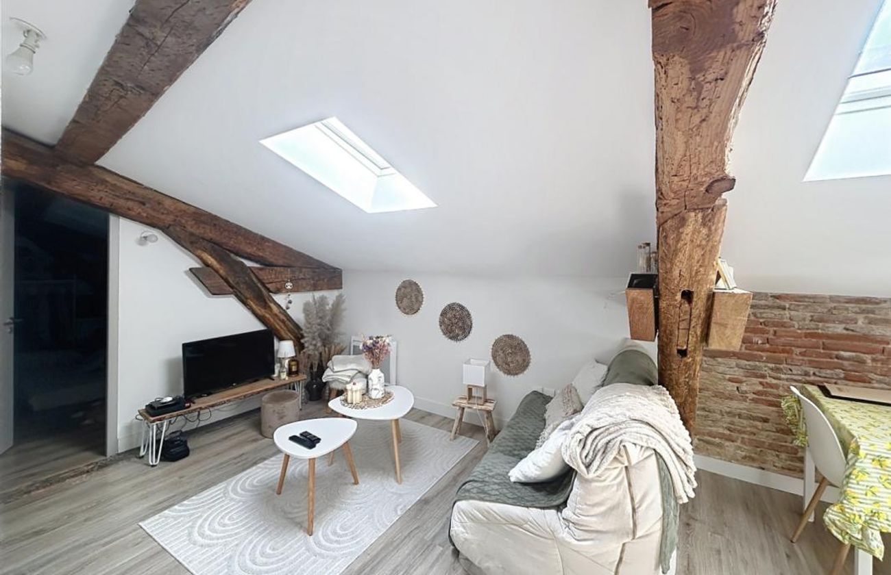Location T1 bis de 27 m² Capitole