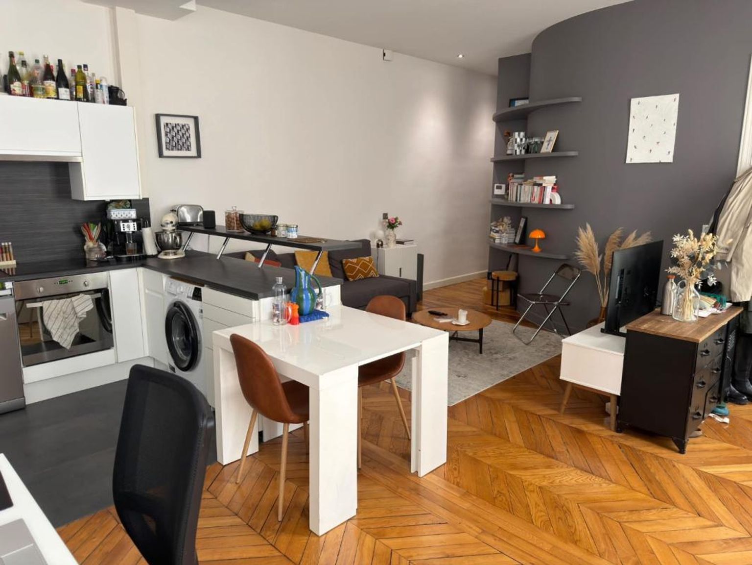 T2 de 49.11m², non meublé, rue de Rome - Paris (8)