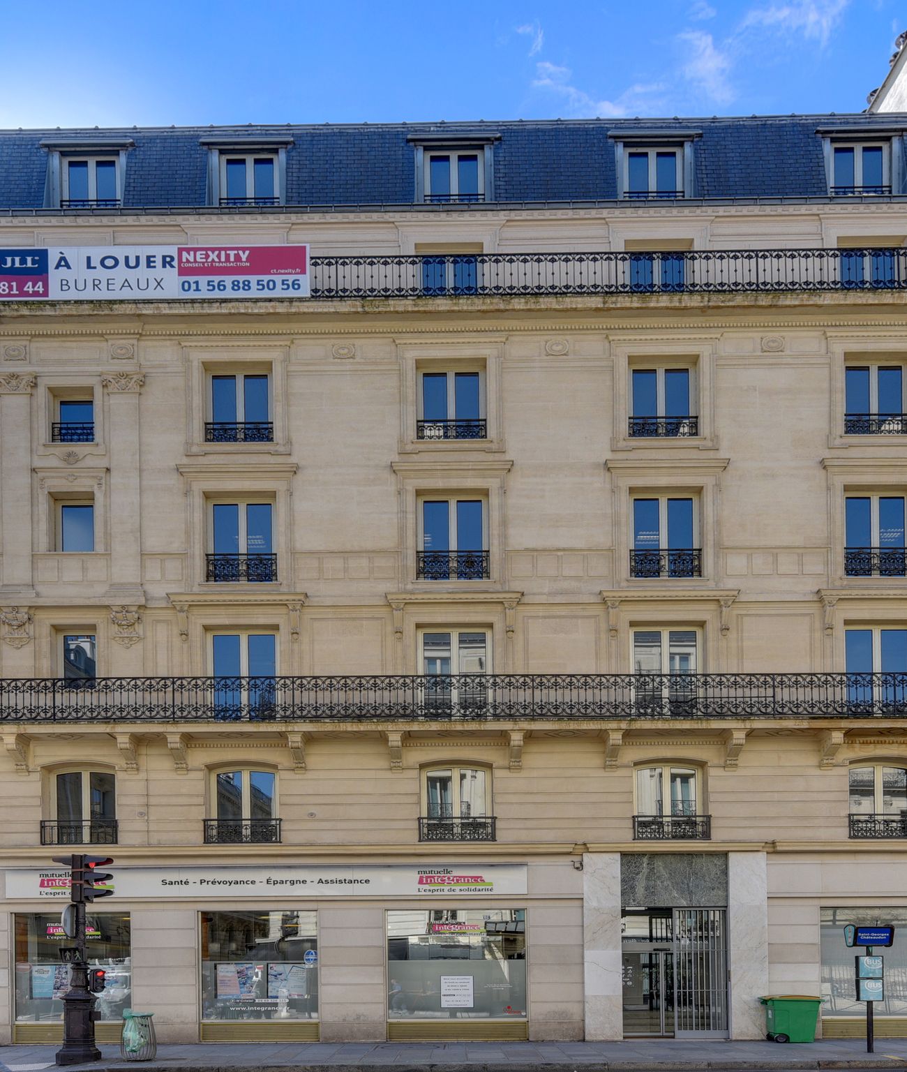 façade Chateaudun Paris 9