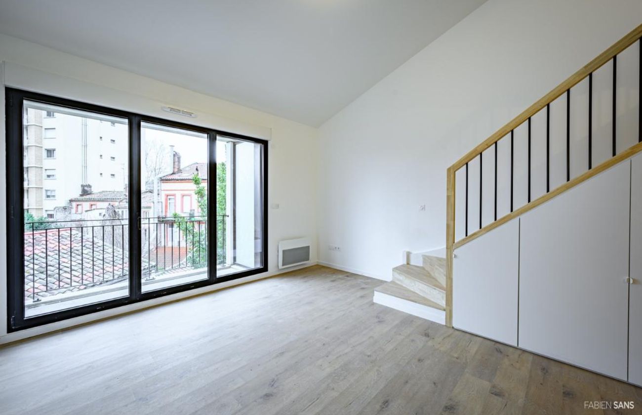 Location T2 duplex avec balcon quartier Compans