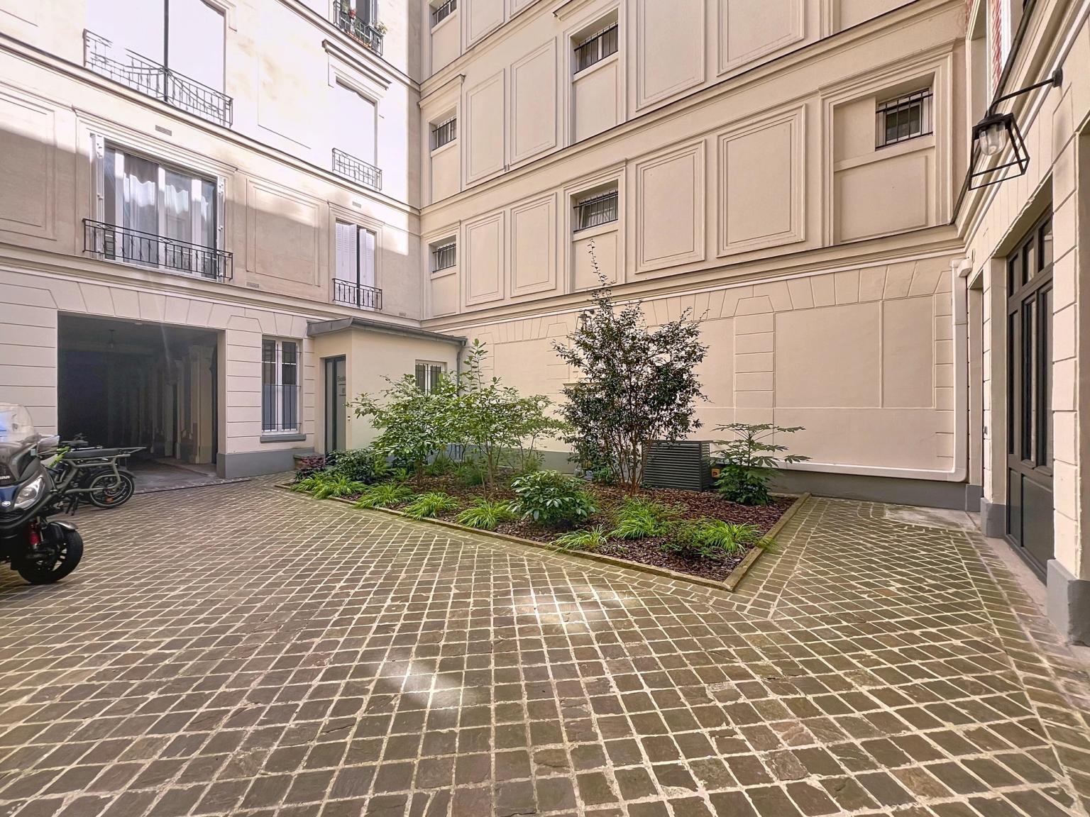 cour intérieure rue de rome
