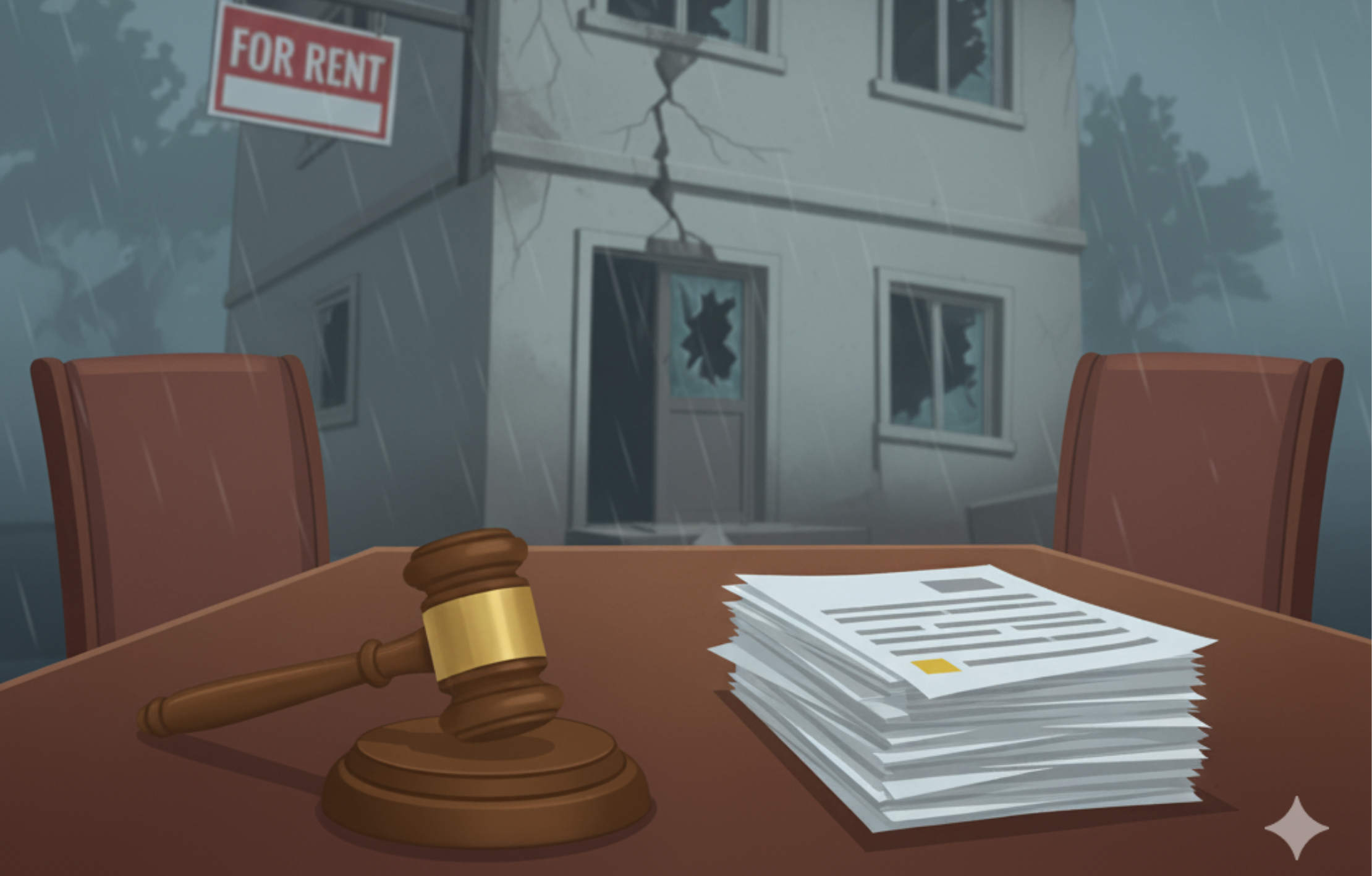 Reparos estruturais em imóveis locados: responsabilidade do locador frente a eventos climáticos