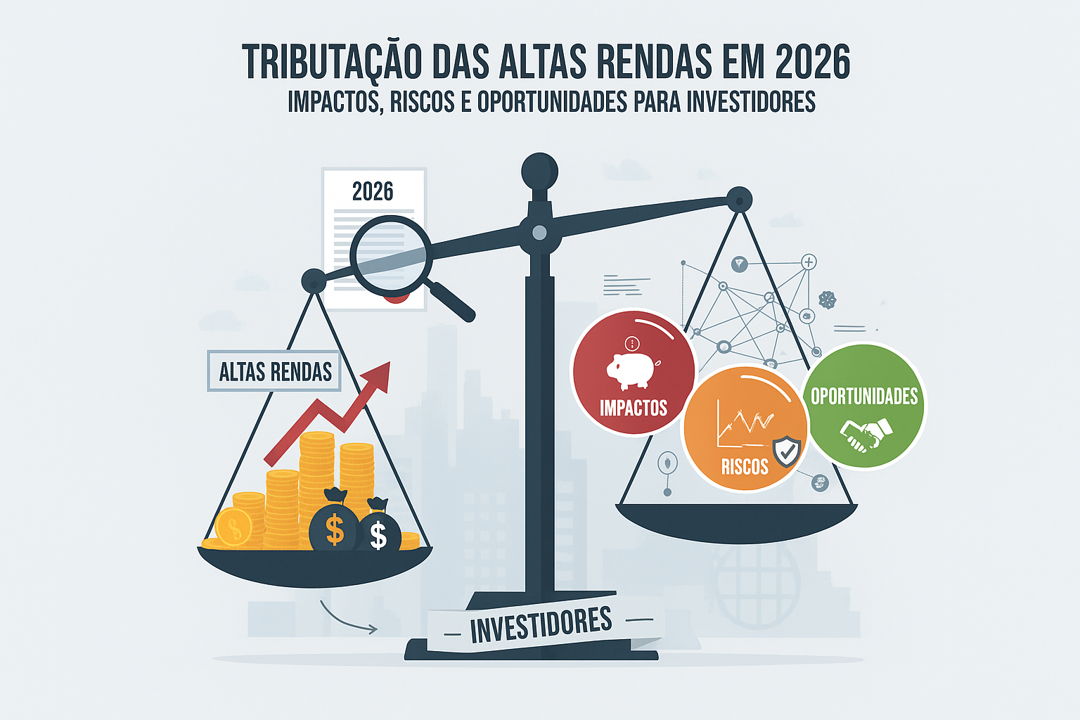 Tributação das Altas Rendas em 2026: Impactos, Riscos e Oportunidades para Investidores.