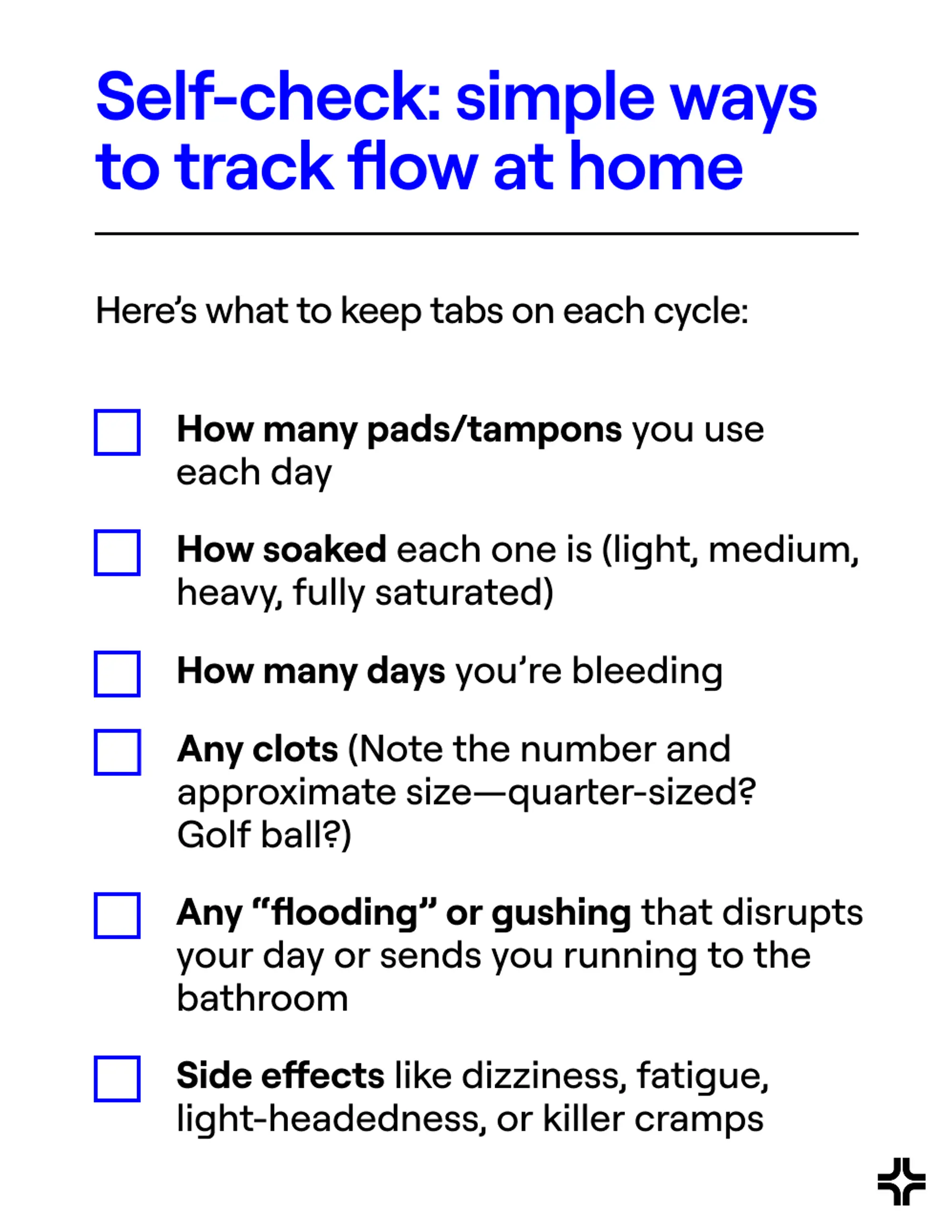Simple ways to track period flow at home