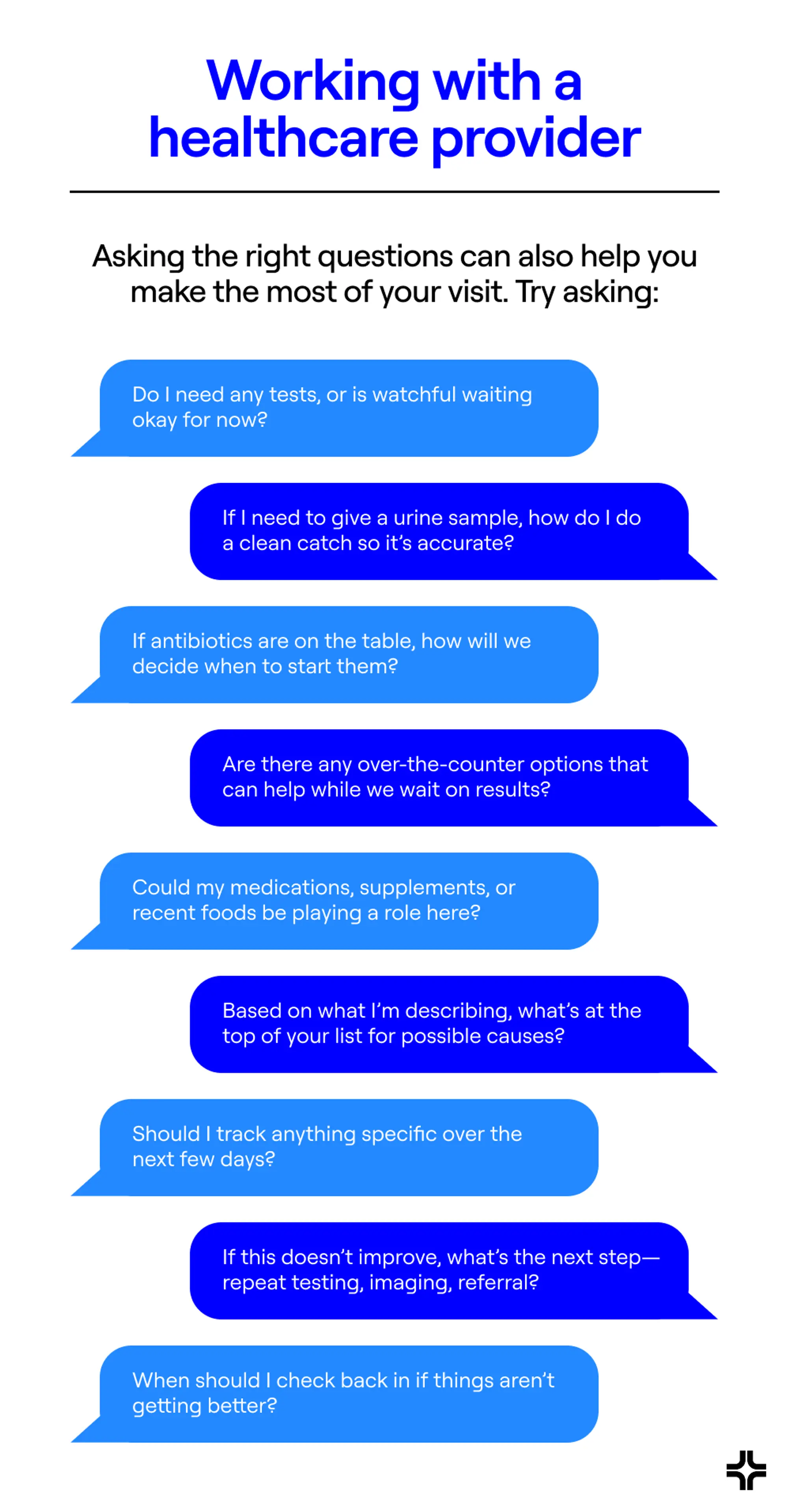 Cloudy urine: Tips for working with a healthcare provider