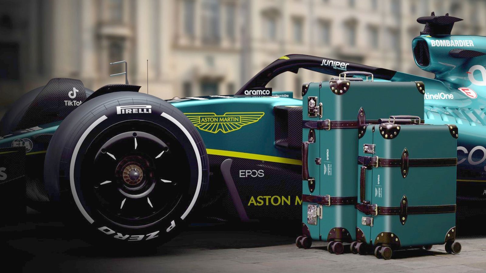 Globe-Trotter & Aston Martin Link-Up For A Slick British Racing