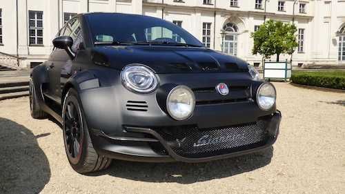 Check Out This Crazy $200,000 Fiat 500 Abarth Widebody — Boss Hunting
