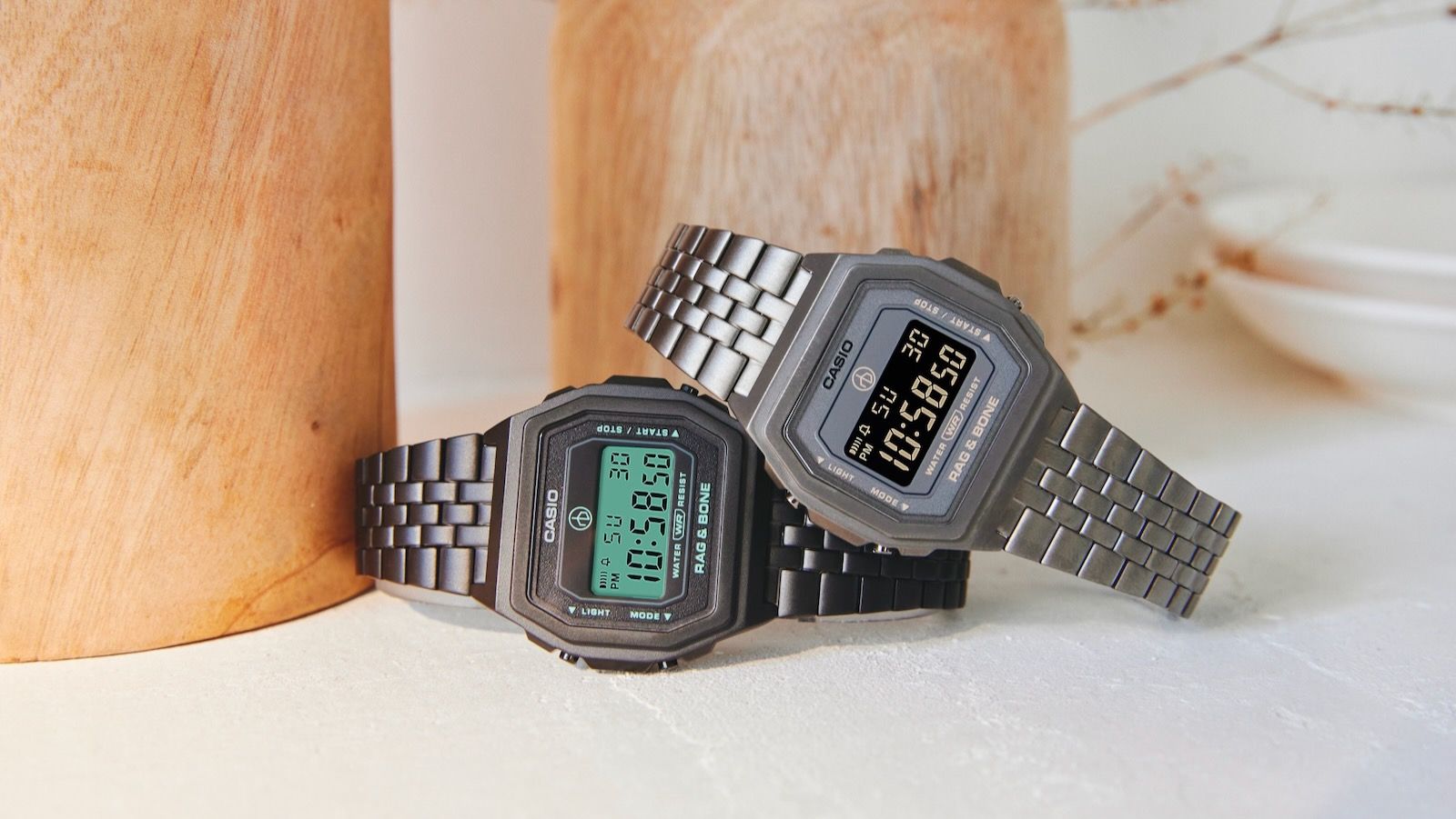 CASIO Vintage Premium Launches With Monochromatic Rag & Bone