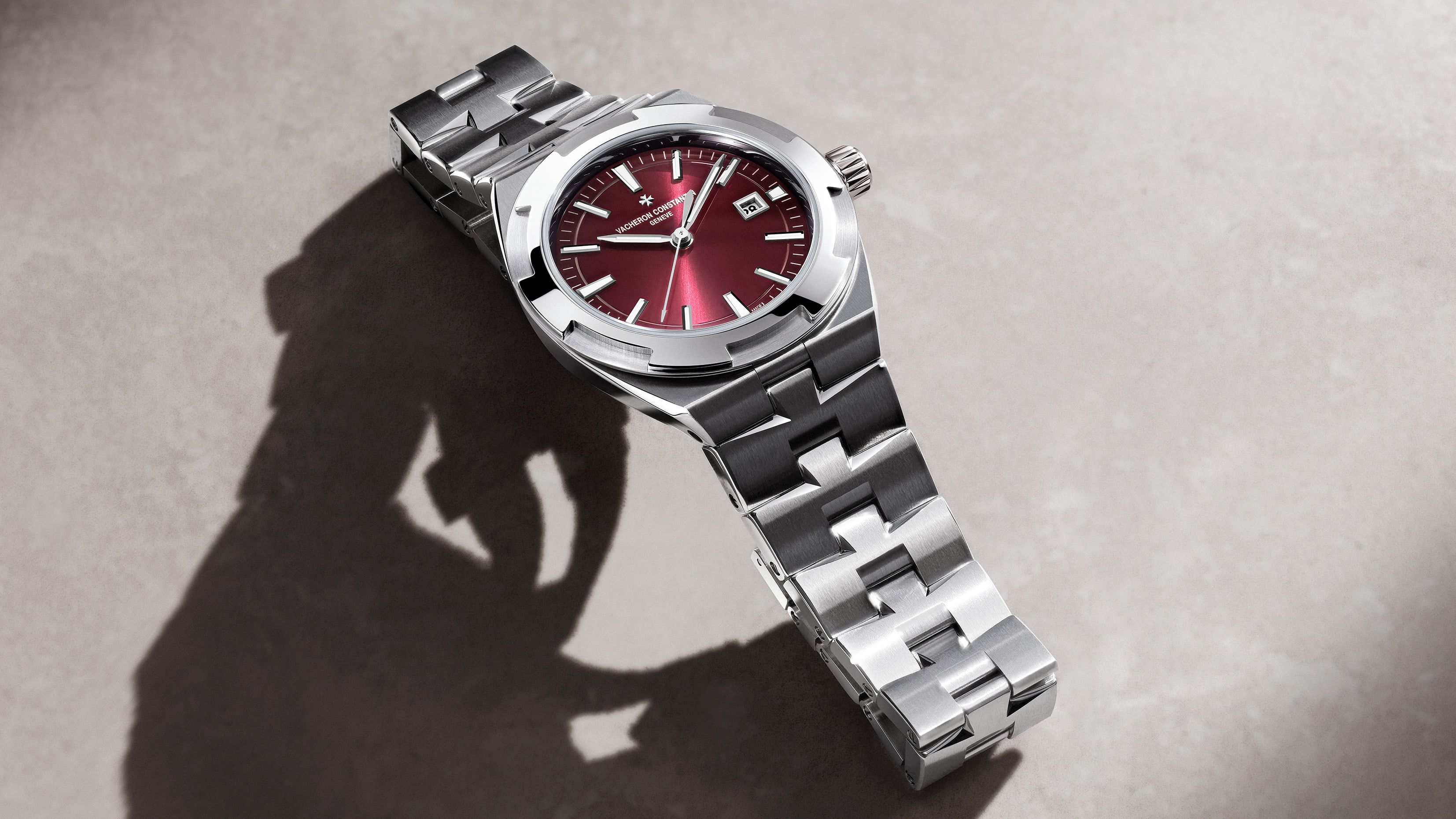Watch Of The Week: Vacheron Constantin's Overseas Goes Small, Steel, And Scarlet