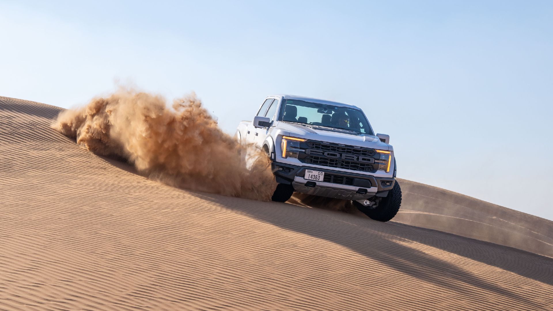Velocity Raptor: Testing The Ford Family In The Sand Dunes Of Dubai ...