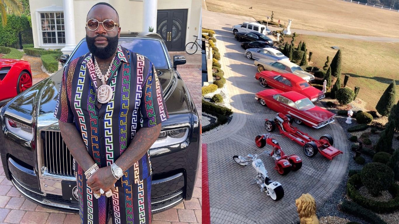 Rick Ross' Famed Car Collection of 100+ Cars (With Photos) — Boss Hunting