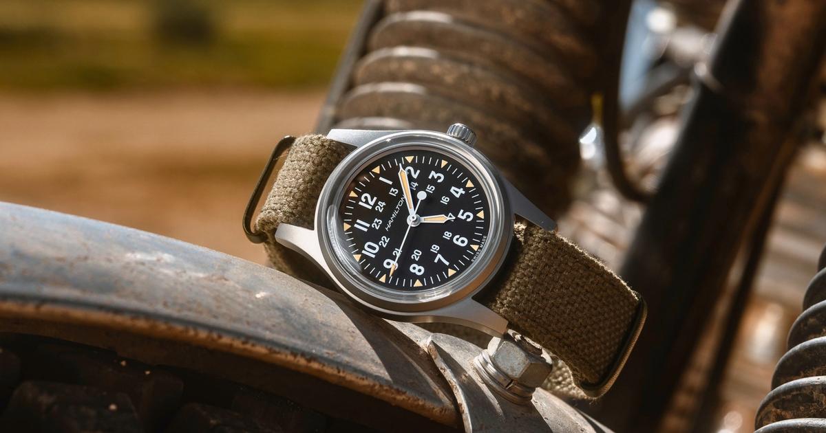 Hamilton Revives Iconic Military Grail Watch For 250 Years Of The USA