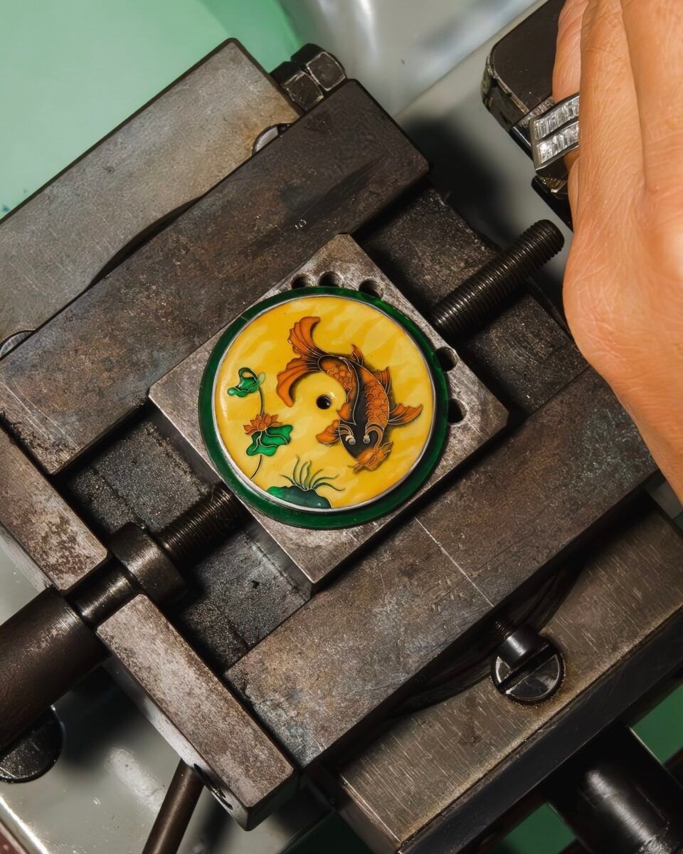 cloisonné enamel