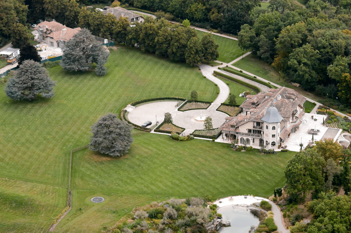 Sur Le Moulin Michael Schumacher mansion Lake Geneva, Switzerland