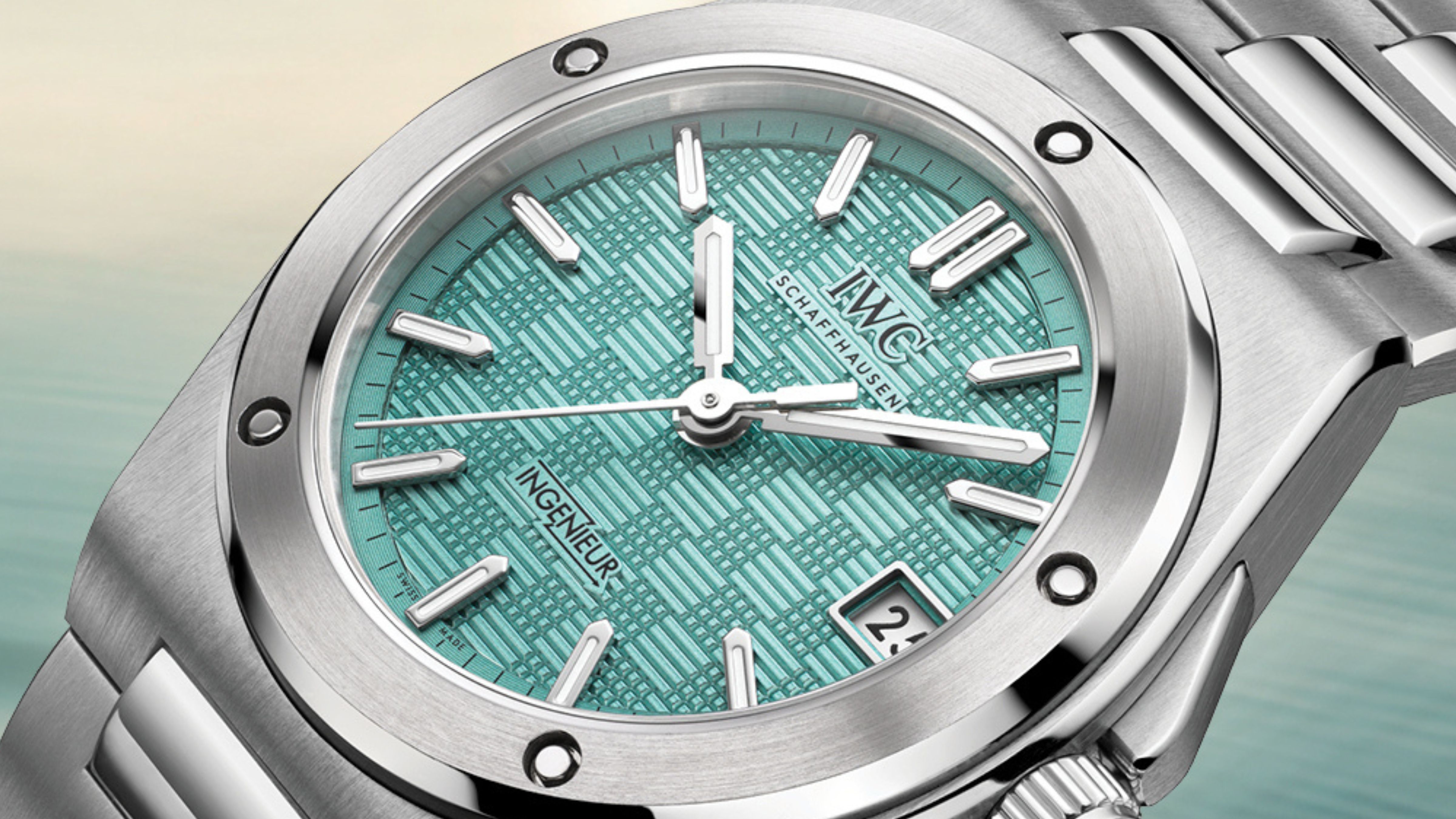 IWC's Boldest Ingenieur Yet Arrives With Stunning 35mm 'Pool' Dial