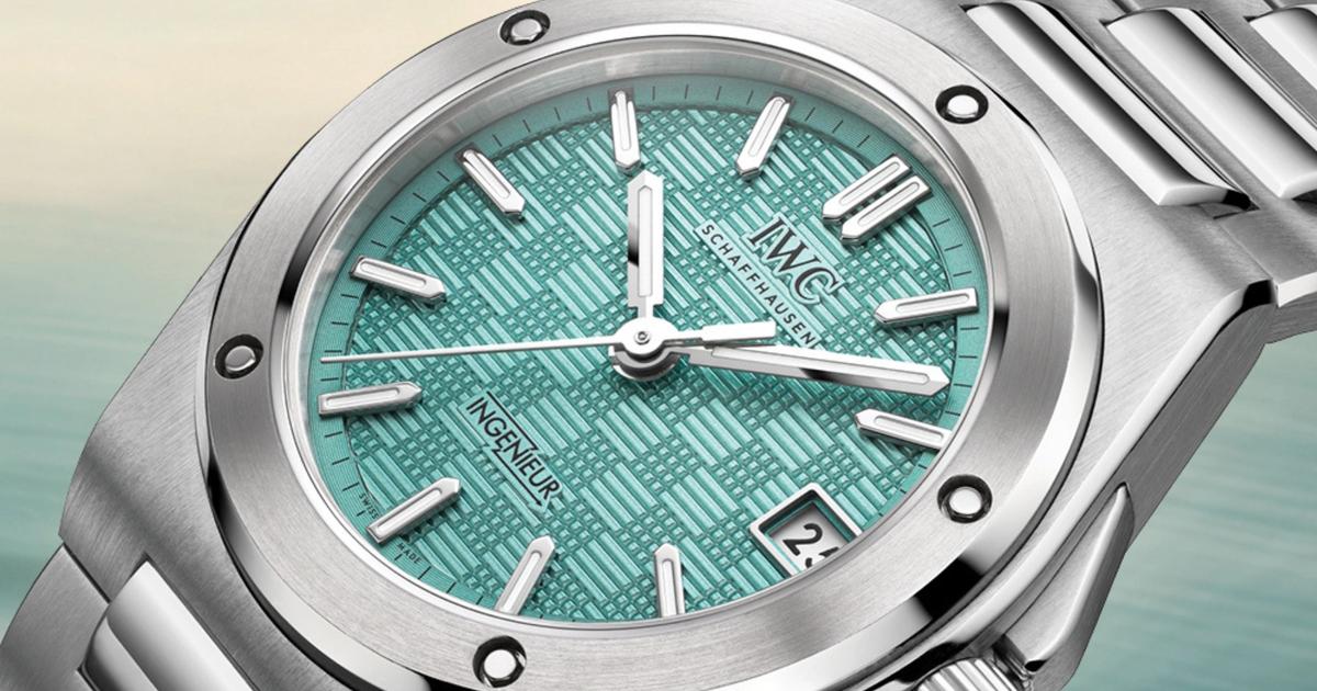 IWC's Boldest Ingenieur Yet Arrives With Stunning 35mm 'Pool' Dial