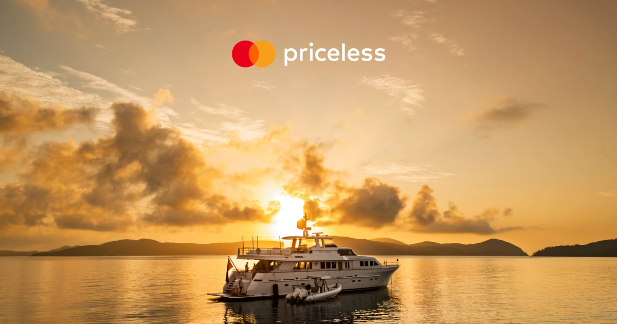 B.H. Does priceless: Three Days, One Yacht, & The Best Beach In Australia