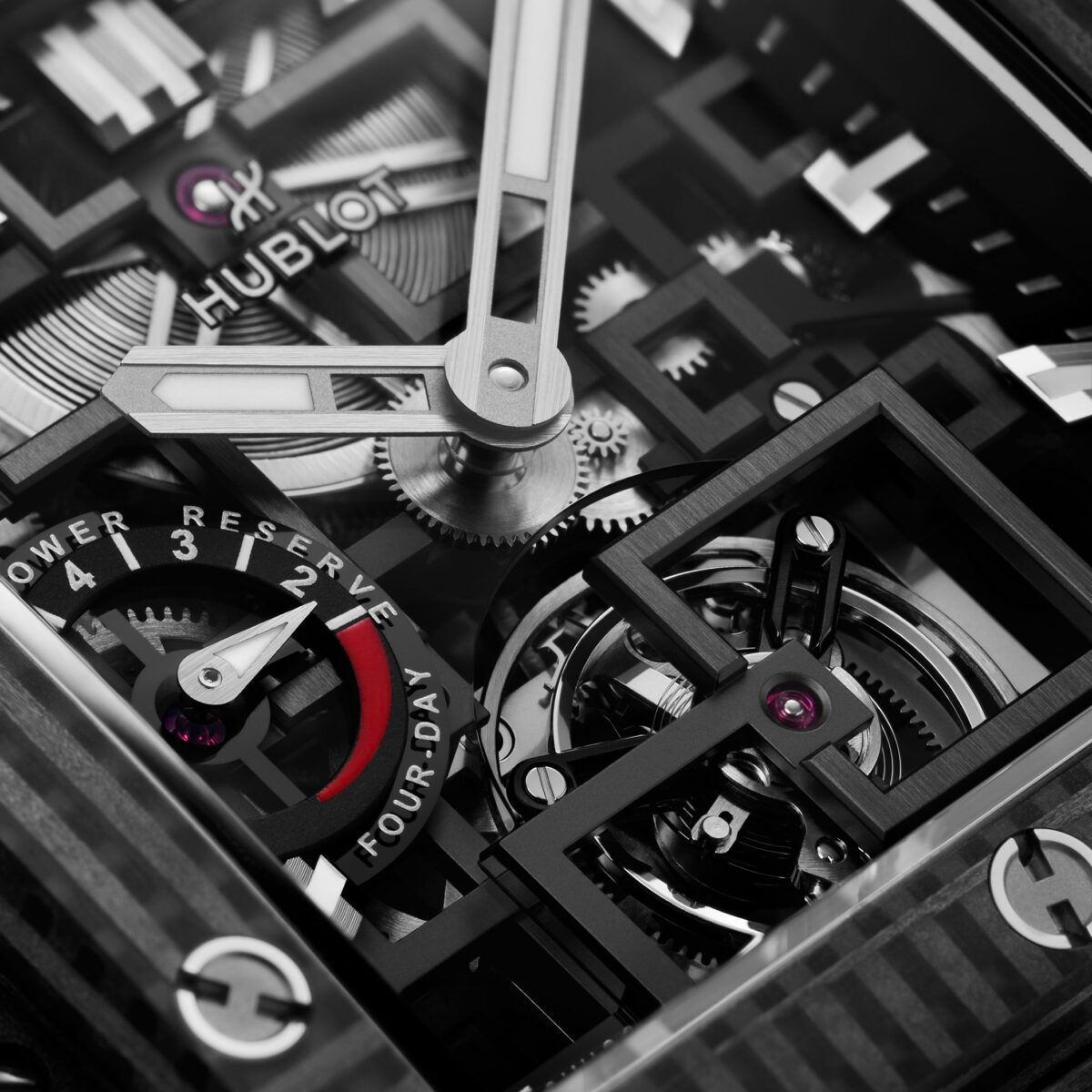 Hublot Square Bang Tourbillon 4-Day Power Reserve