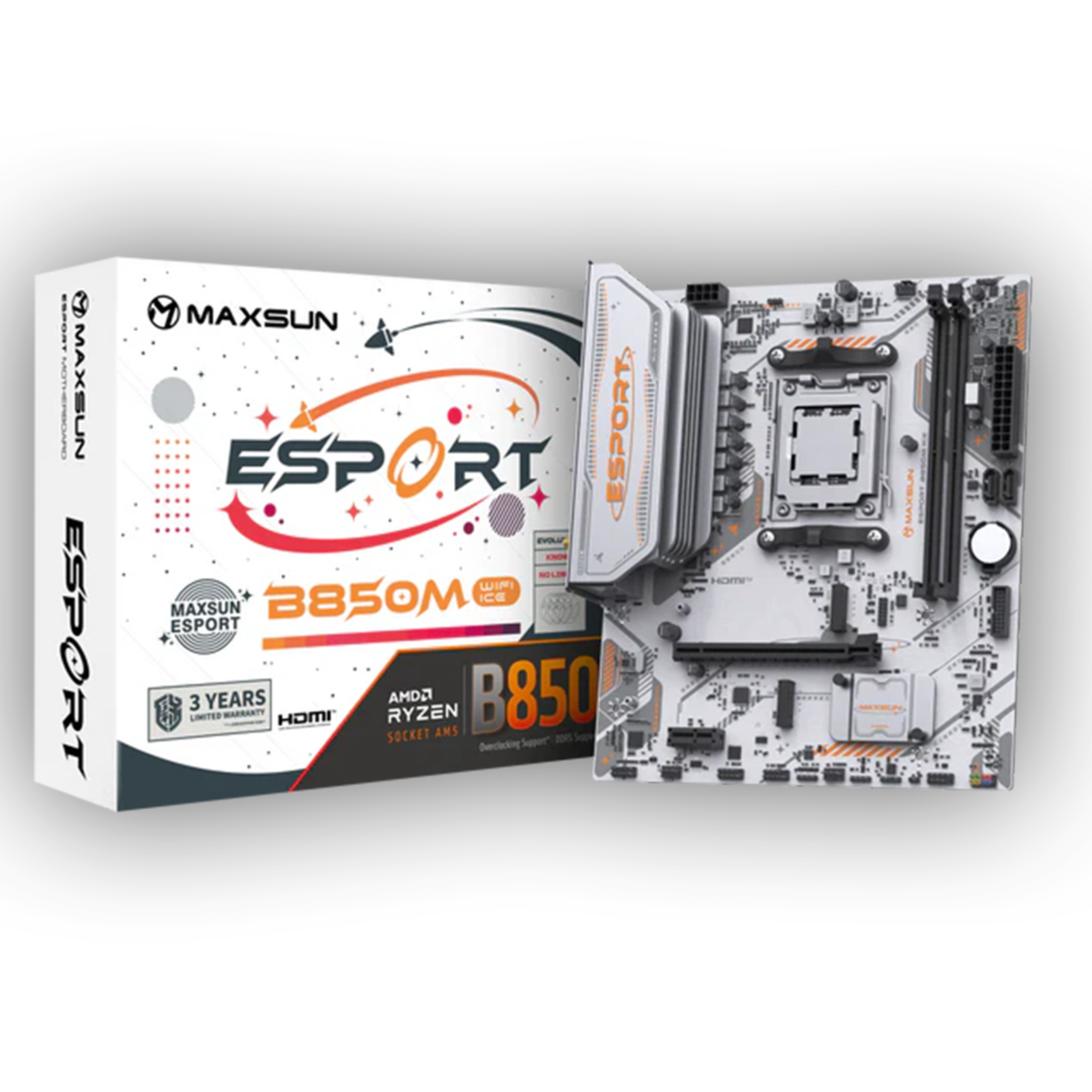 MS-eSport B850M WIFI ICE - Image 1