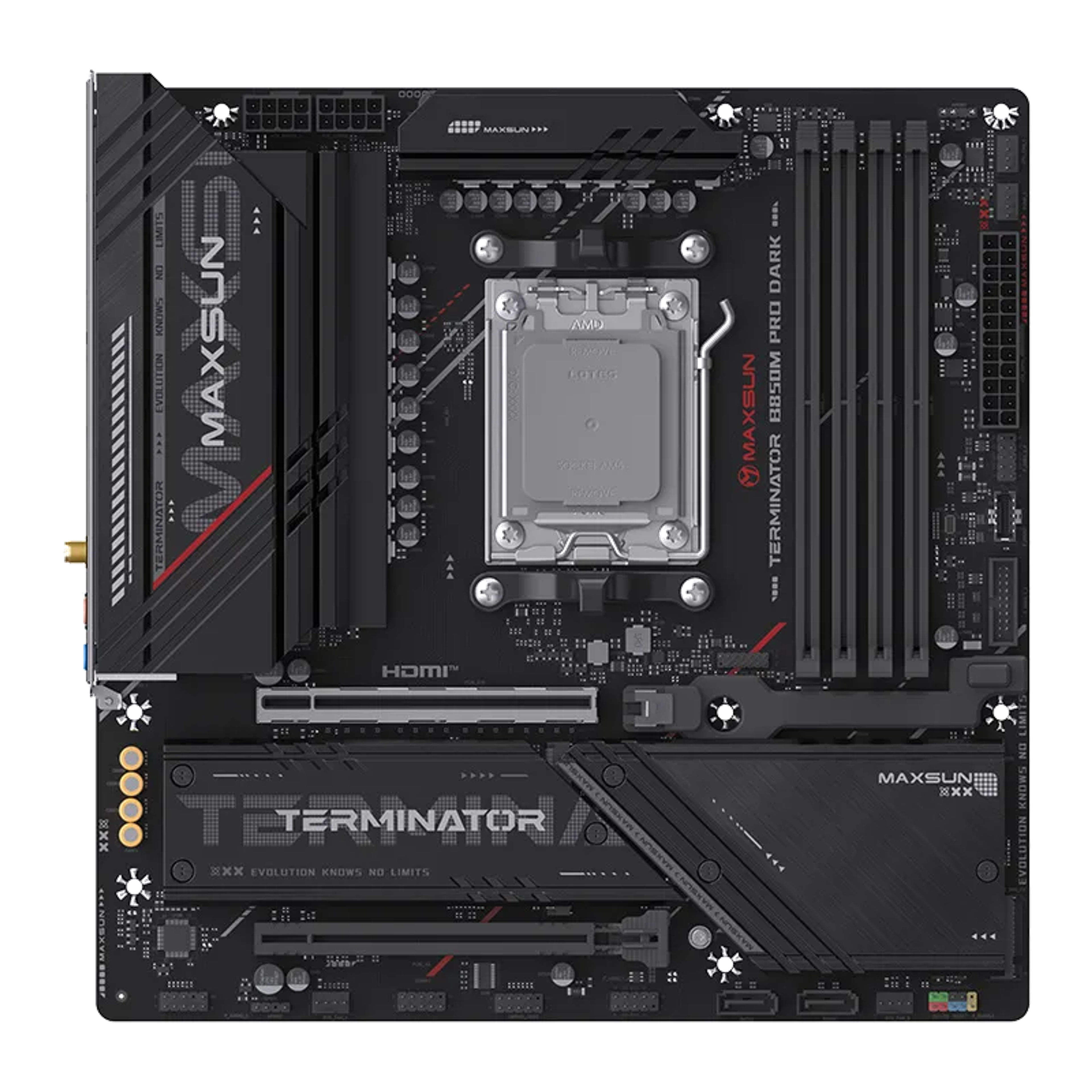 MS-Terminator B850M PRO DARK WIFI thumbnail 2