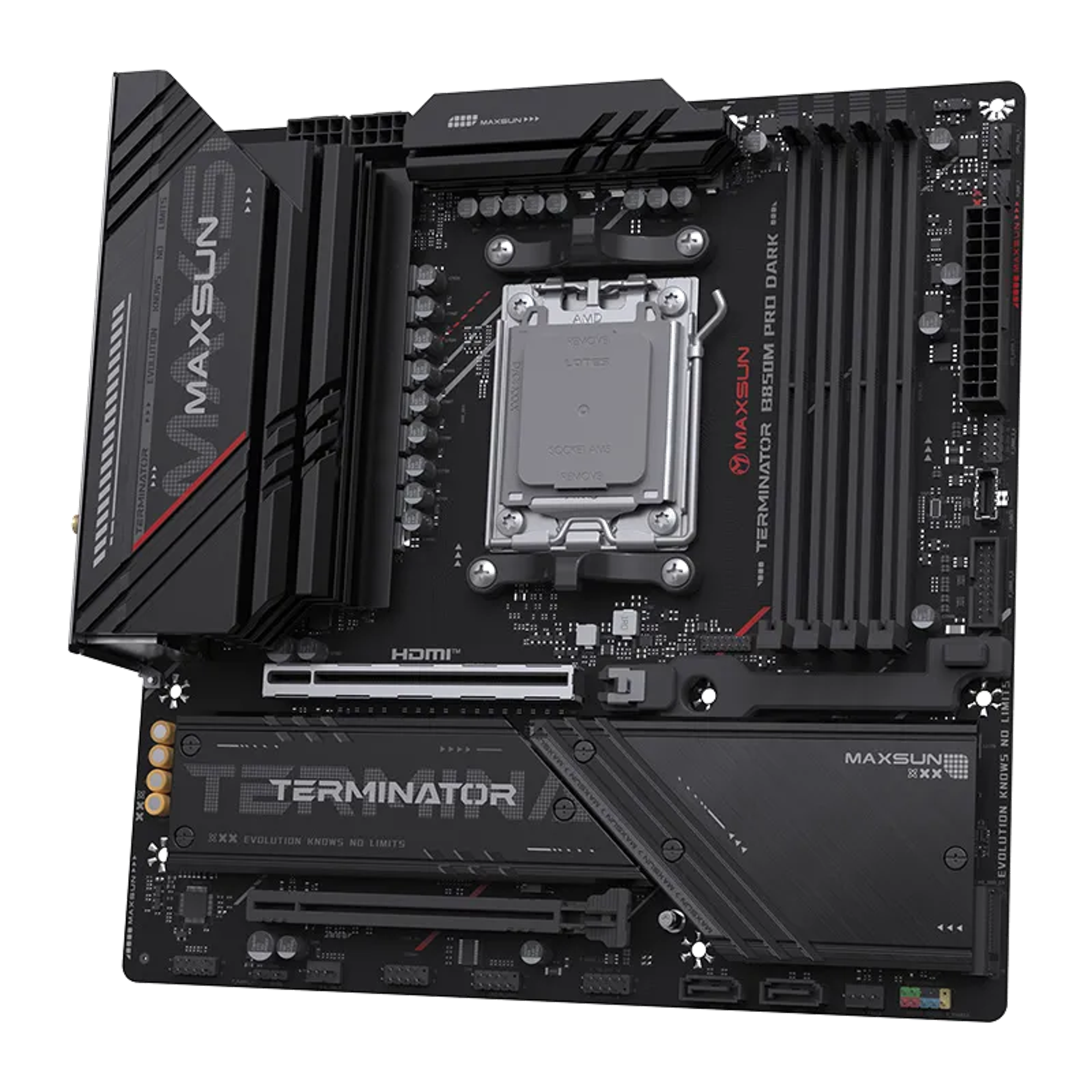 MS-Terminator B850M PRO DARK WIFI thumbnail 4