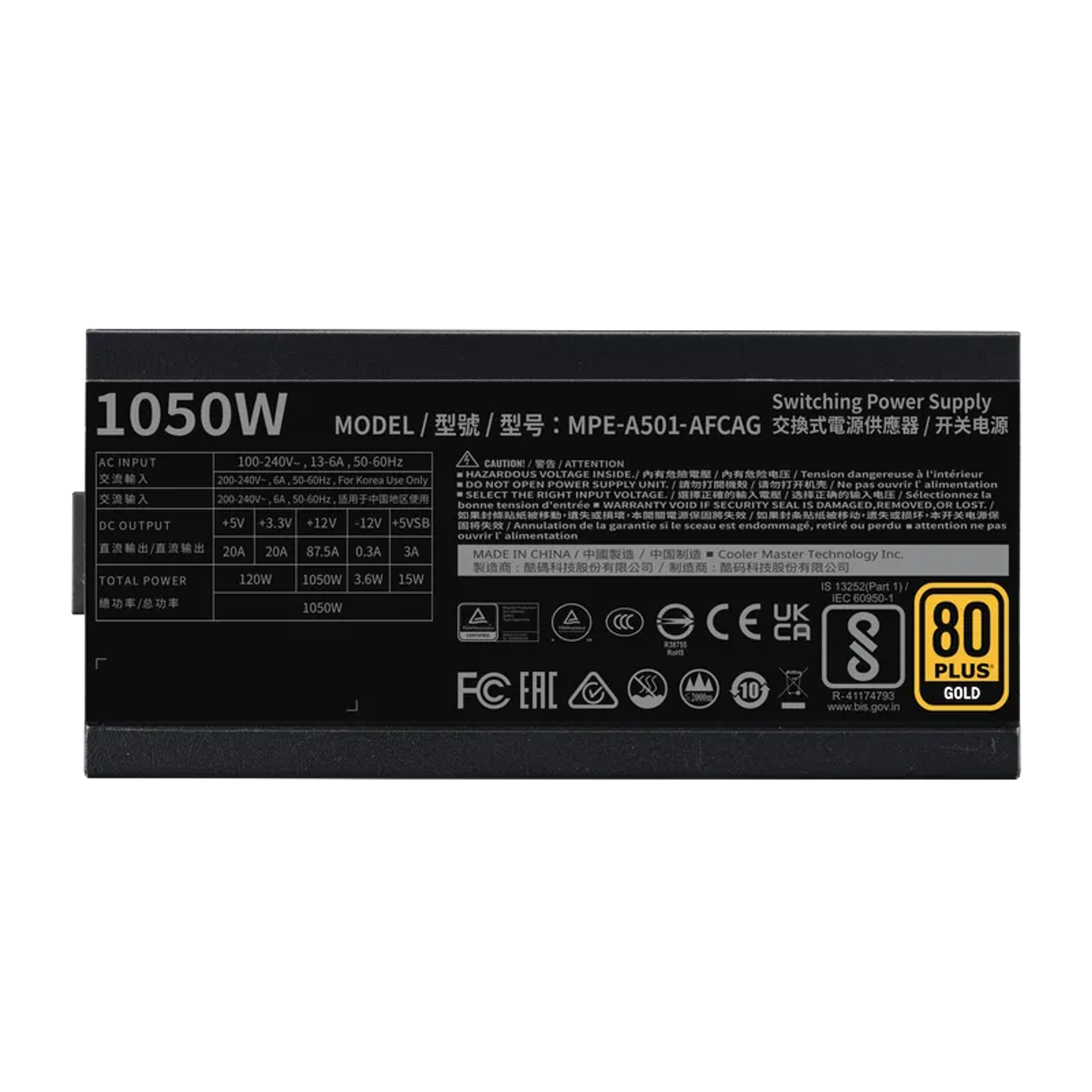 MWE Gold 1050W V2 - Modular thumbnail 3