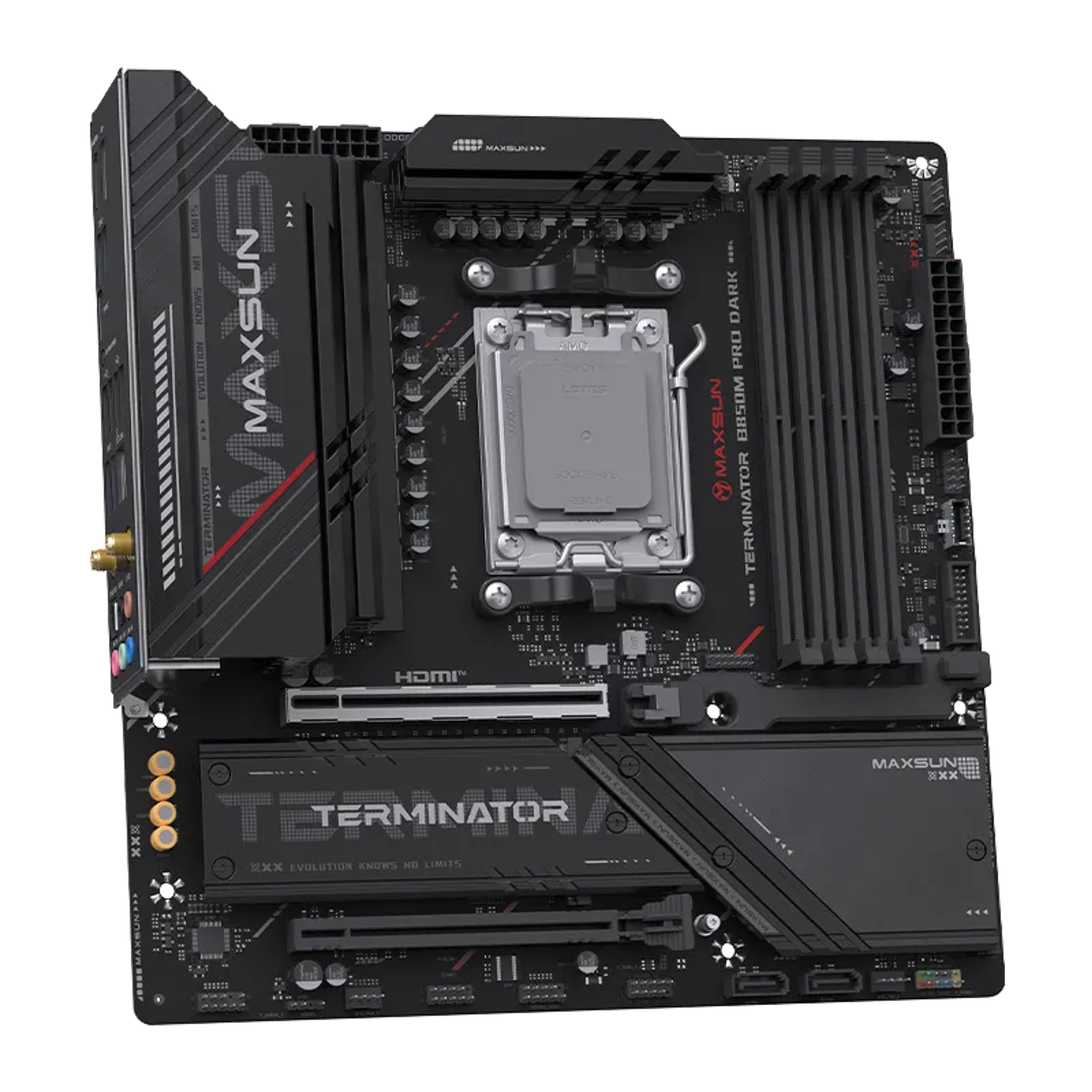 MS-Terminator B850M PRO DARK WIFI thumbnail 3