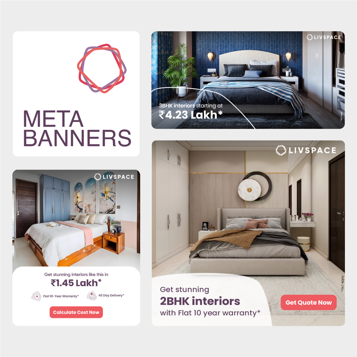 Livspace, application 3