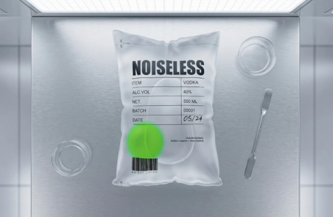Pour One Out for the Glass Bottle? Noiseless Just Made Vodka in Pouches