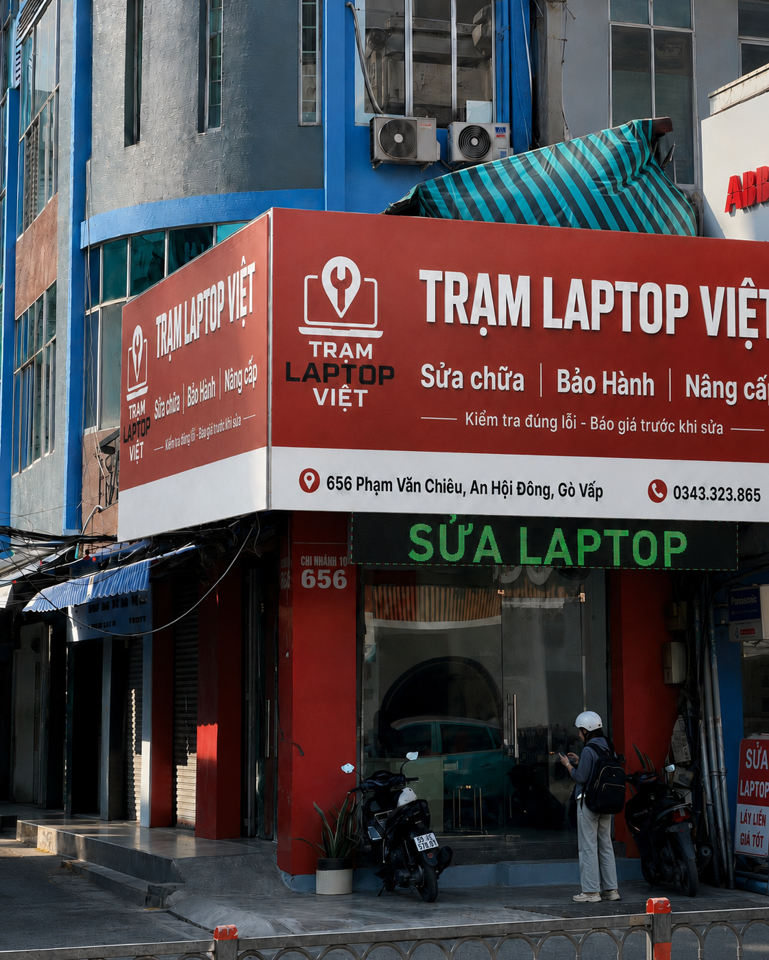 Cửa hàng Trạm Laptop Việt sửa laptop không lên nguồn
