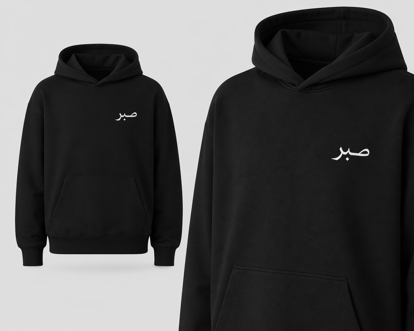 hoodie mit print