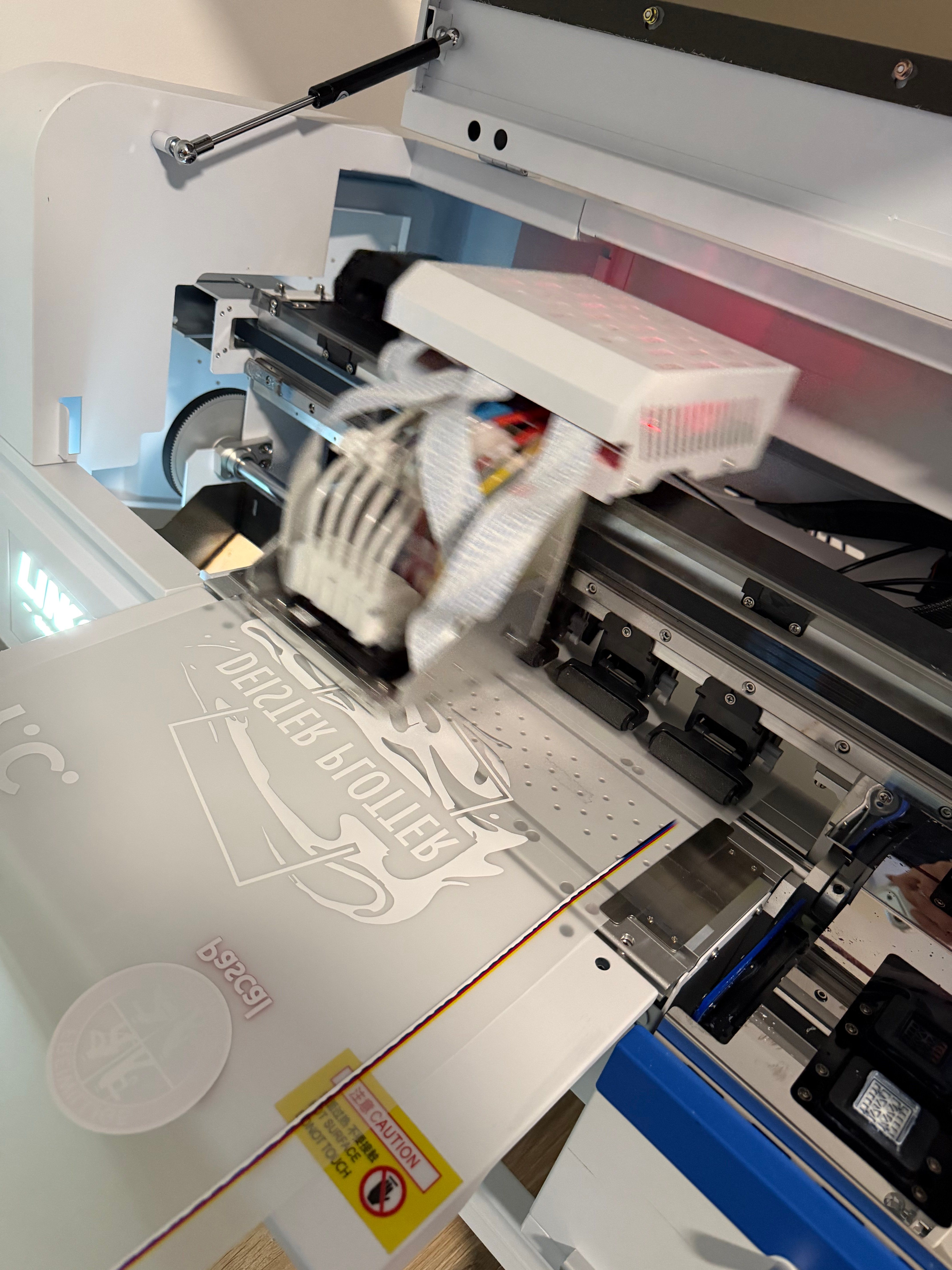 Plotter beim Drucken